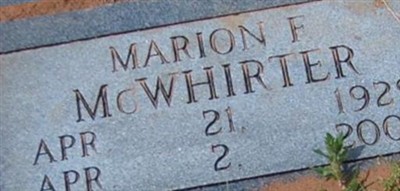 Marion F. McWhirter