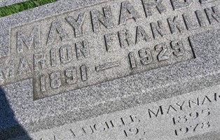 Marion Franklin Maynard