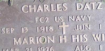 Marion H Datz Marion H Datz