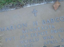 Marion H "Doc" Babcock