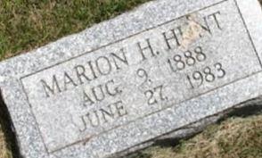 Marion H Hunt