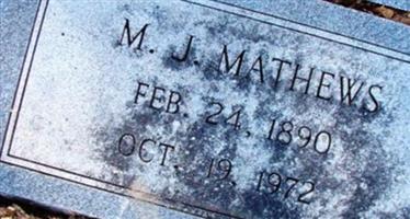 Marion Jehu Mathews