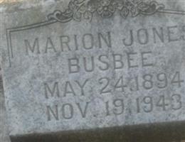 Marion Jones Busbee