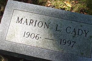 Marion L. Cady