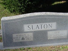 Marion L Slaton Marion L Slaton