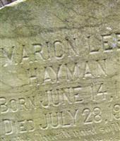 Marion Lee Hayman