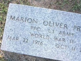 Marion Oliver Prater Marion Oliver Prater