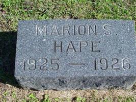 Marion Sanders Hape