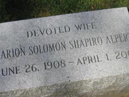 Marion Solomon Shapiro Alpert