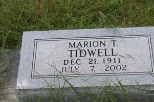 Marion Taff Tidwell