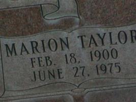 Marion Taylor Spaulding