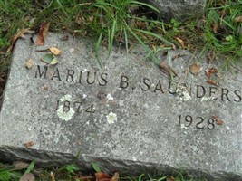 Marius B Saunders