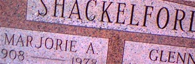 Marjorie A. Shackelford Marjorie A. Shackelford