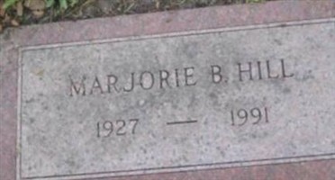Marjorie B. Hill Marjorie B. Hill