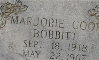 Marjorie Cook Bobbitt
