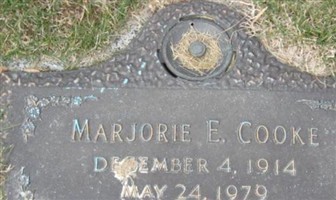 Marjorie E Abner Cooke