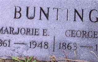 Marjorie E Bunting Marjorie E Bunting