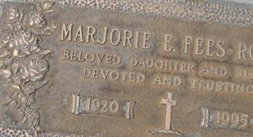 Marjorie E. Fees Roes