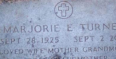 Marjorie E Turner