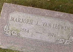 Marjorie E. Vanleeuwen Marjorie E. Vanleeuwen