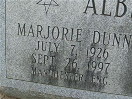 Marjorie Fowler Dunn Albertson Marjorie Fowler Dunn Albertson