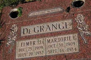 Marjorie G. DeGrange Marjorie G. DeGrange