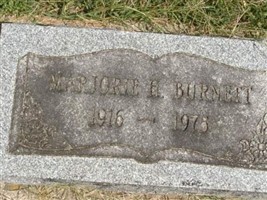 Marjorie H. Garrett Burnett Marjorie H. Garrett Burnett