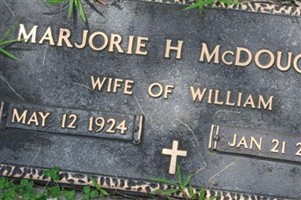 Marjorie H McDougall