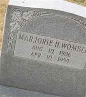 Marjorie H. Womble Marjorie H. Womble