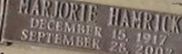 Marjorie Hamrick Borom Marjorie Hamrick Borom