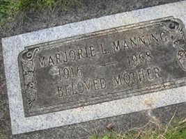 Marjorie L Manning