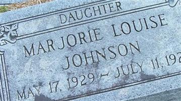 Marjorie Louise Johnson