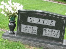 Marjorie Marie Stonecipher Scates