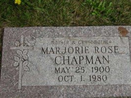 Marjorie Rose Chapman Marjorie Rose Chapman