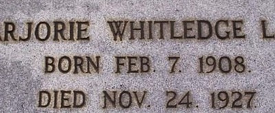 Marjorie Whitledge Laird