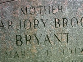 Marjory Brock Bryant
