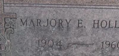 Marjory E Holland Marjory E Holland