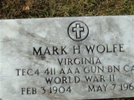 Mark H Wolfe Mark H Wolfe