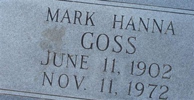 Mark Hanna Goss Mark Hanna Goss