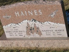 Marland Paul Haines Marland Paul Haines