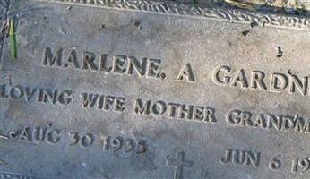 Marlene A Gardner Marlene A Gardner