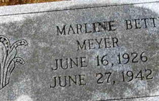 Marlene Betty Meyer Marlene Betty Meyer