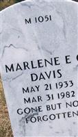 Marlene E Davis