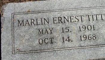 Marlin Ernest Tittle
