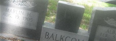 Marlin H Balkcom Marlin H Balkcom