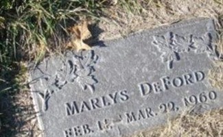 Marlys Ruth DeFord Marlys Ruth DeFord