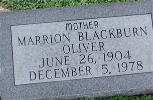 Marrion Blackburn Oliver Marrion Blackburn Oliver