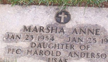 Marsha Anne Anderson Marsha Anne Anderson