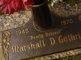 Marshall D Guthrie Marshall D Guthrie
