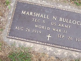 Marshall N. Bullock Marshall N. Bullock